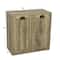 Household Essentials Laundry Sorter Cabinet (Oak)